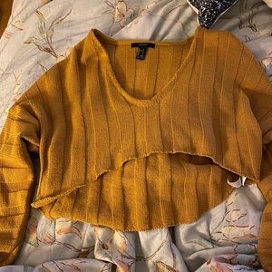 Forever 21 crop top sweater